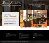 Salon in Newburyport website