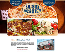 port pizza shop website