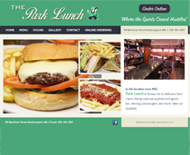 restaurant website