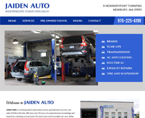 auto repair web design
